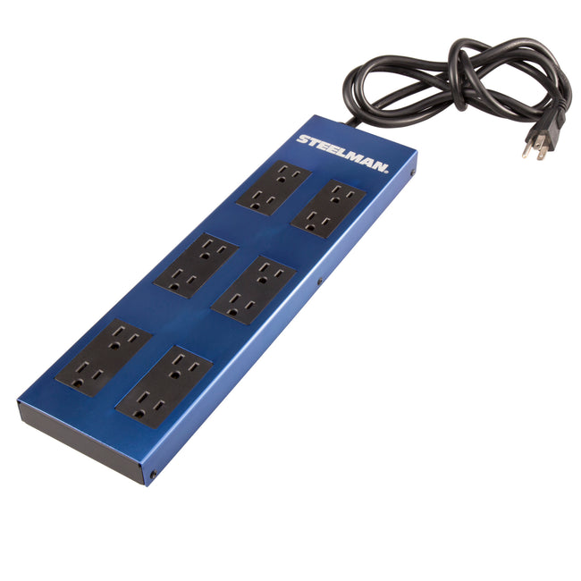 15 Amp 12 Outlet Power Strip with Circuit Breaker