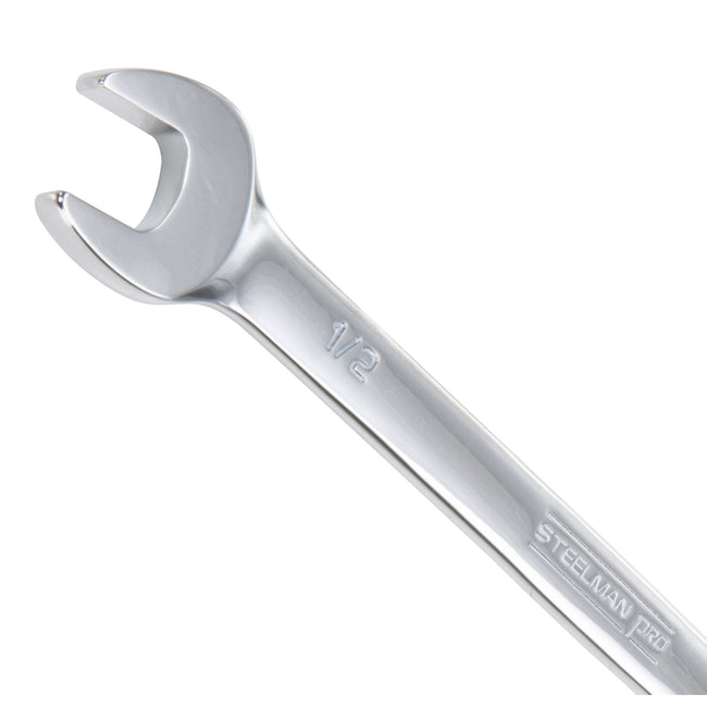1/2-Inch SAE Combination Wrench with 6-Point Box End