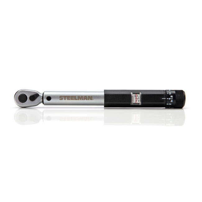 1/4-inch Drive 30-150 in-lb Micro-Adjustable Torque Wrench