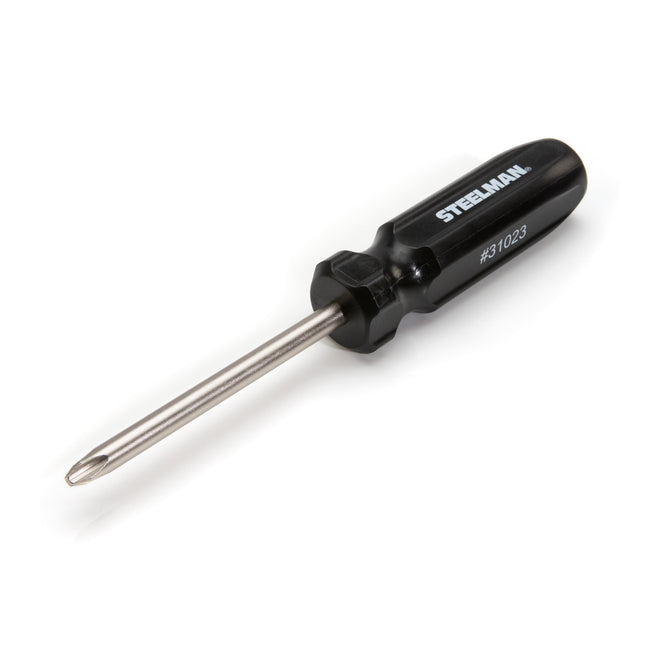 PH3 x 4-inch Phillips Tip Screwdriver with Fluted Handle