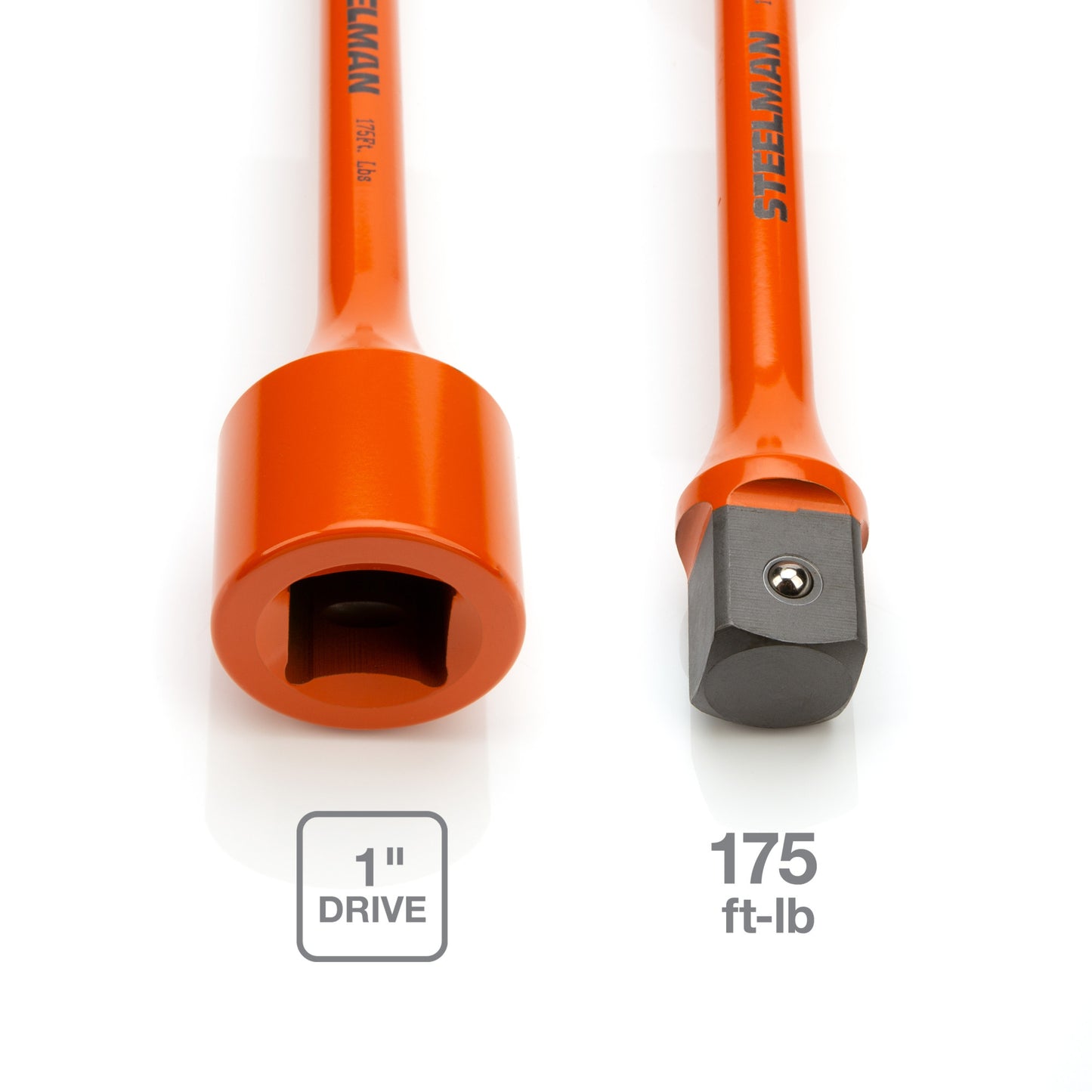 1-Inch Drive Orange 175 ft-lb Torque Extension