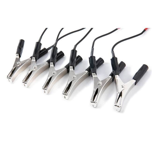 6-Piece Replacement Piezoelectric Microphone Clamps with 16-foot Leads for STEELMAN PRO 60491 ChassisEAR 2