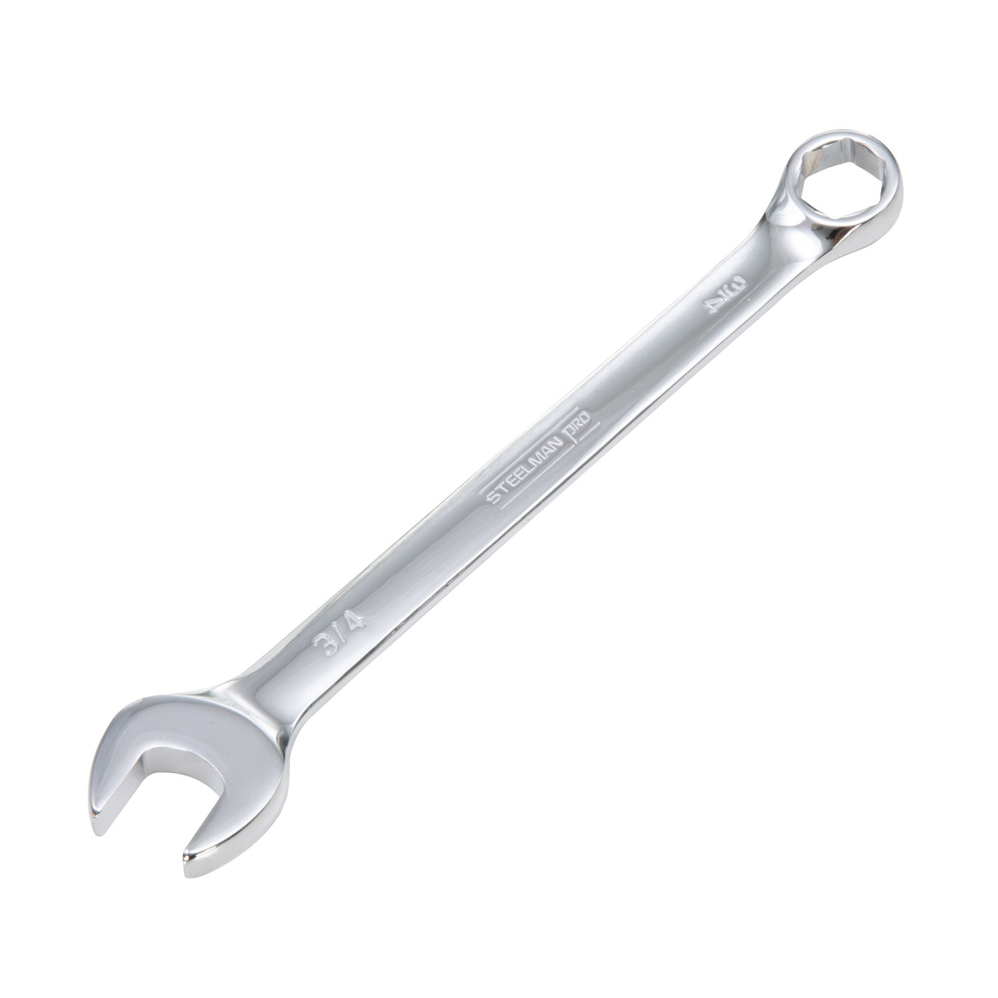 3/4-inch Full Polish SAE Combination Wrench with 6-Point Box End
