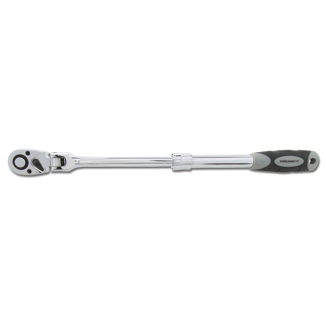 1/2-Inch Drive 72-Tooth Extendable Flex-Head Ratchet (13.5 - 19-Inch Length)
