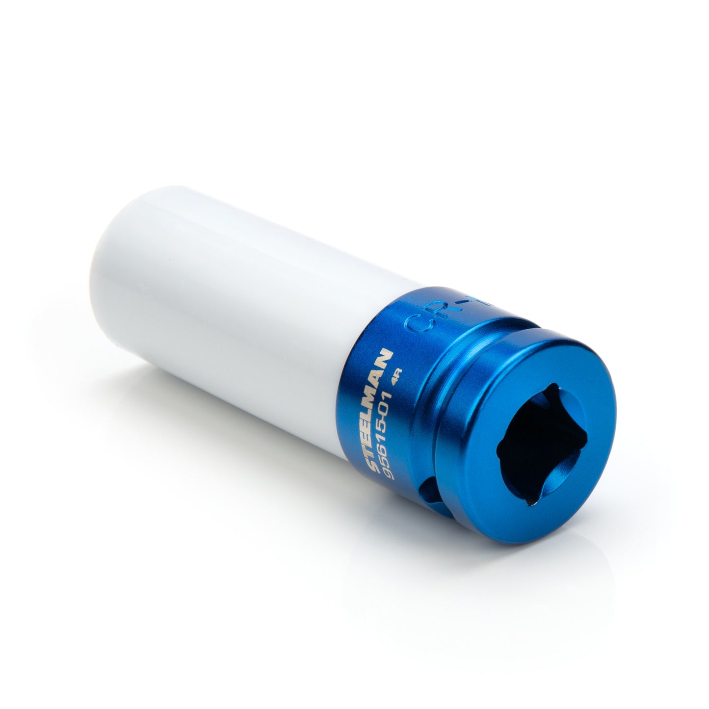 1/2-inch Drive 17mm Sleeved Impact Socket - Blue