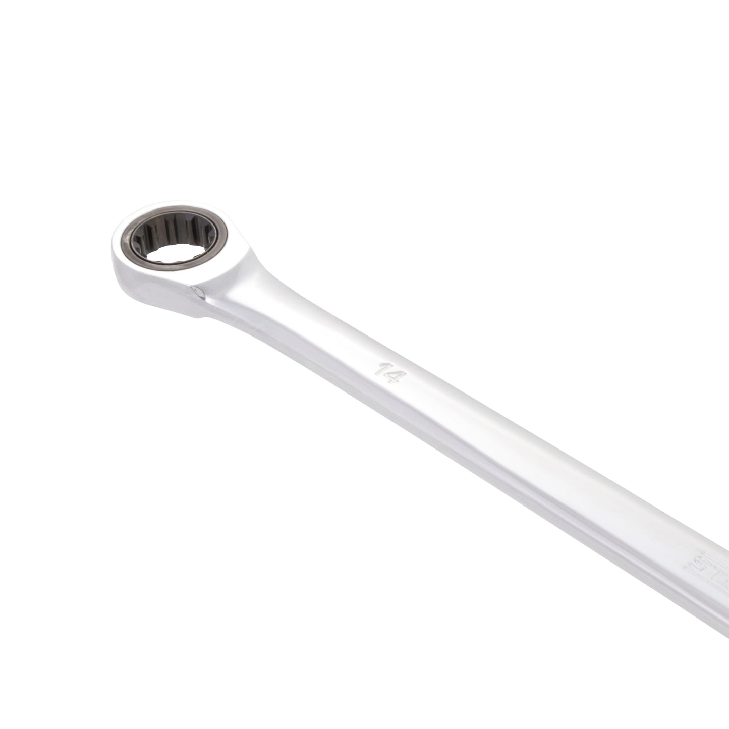 14mm x 15mm Double Box-End Universal Spline Extra Long Ratcheting Wrench