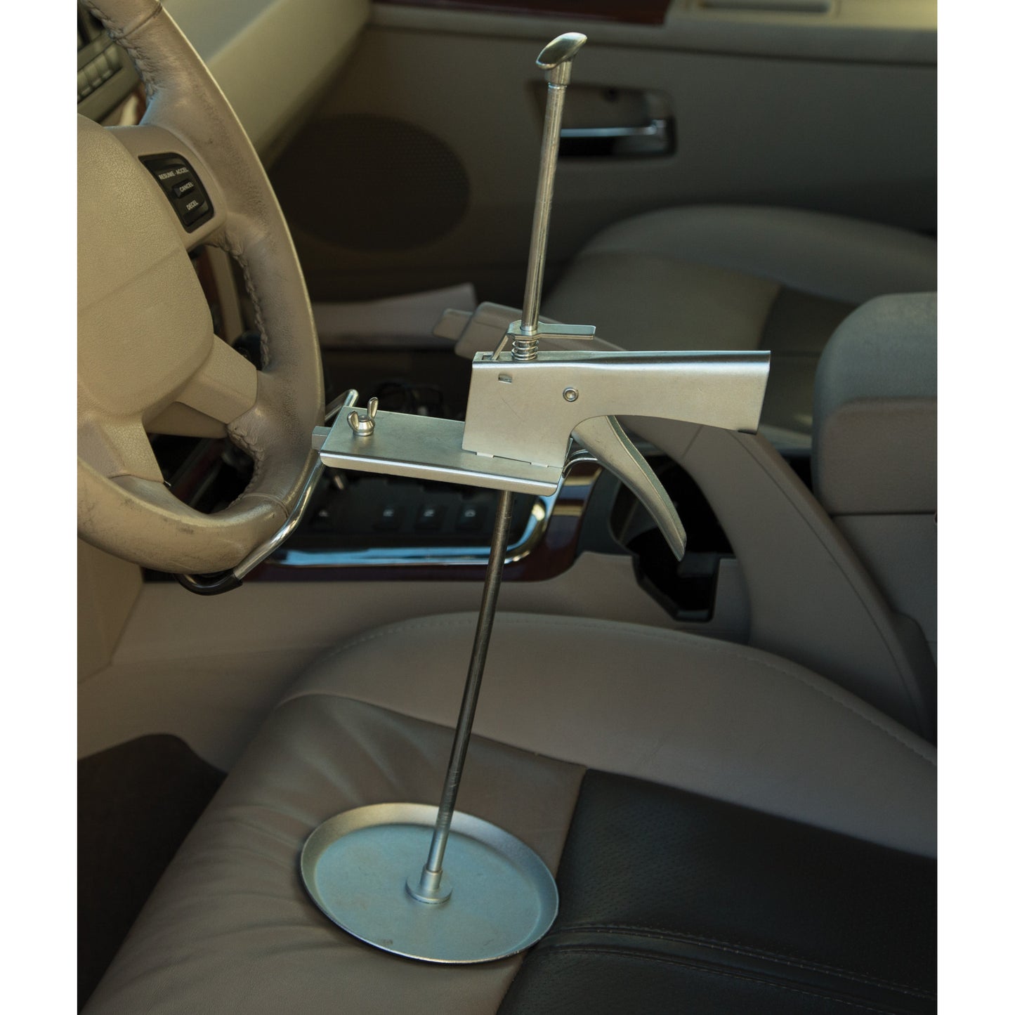 Steering Wheel Holder and Pedal Depressor Kit
