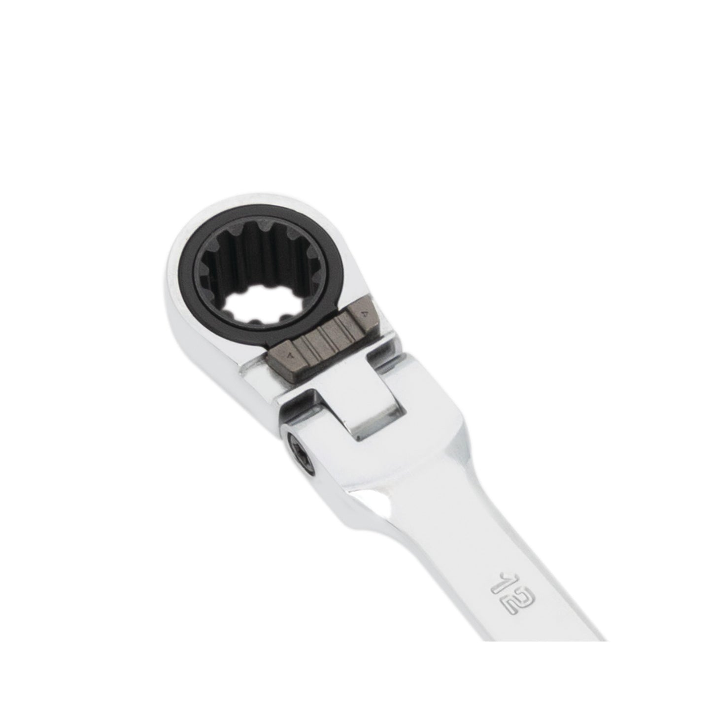 12mm x 14mm Flex-Head Double Box-End Deep Universal Spline Reversible Ratcheting Wrench