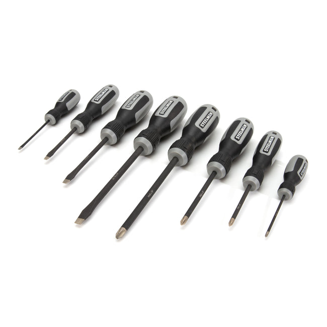 Magnetic Diamond Tip Slotted and Phillips 8-Piece Screwdriver Set