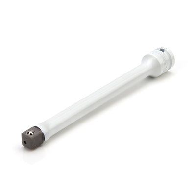 The STEELMAN 1/2-Inch Drive White Torque Extension prevents damage caused by over-tightening lug nuts. This 8-inch extension bar is machined to a maximum torque of 120 ft-lb. Additional force causes it to flex and absorb the extra impact.