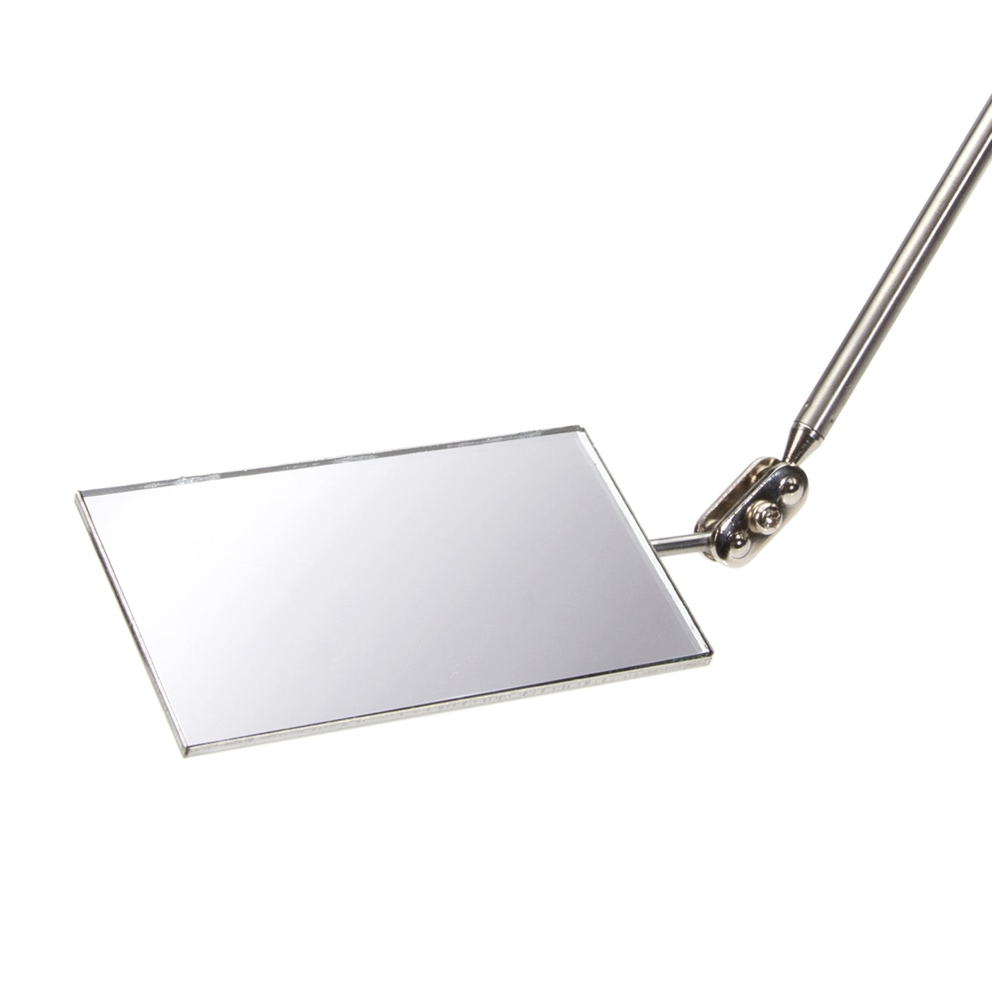 30-inch Telescoping 2-Inch x 3.5-Inch Articulating Inspection Mirror