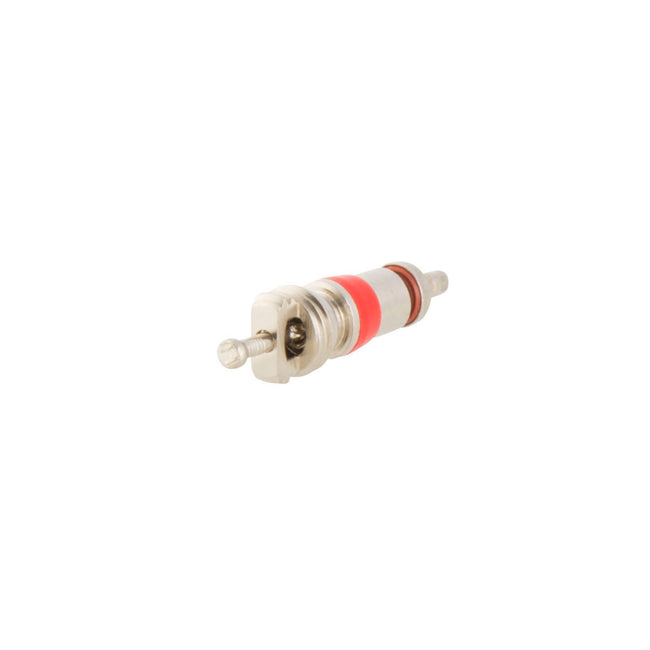 Replacement TPMS Short Style Valve Core with Red Teflon Seal Bulk Pack