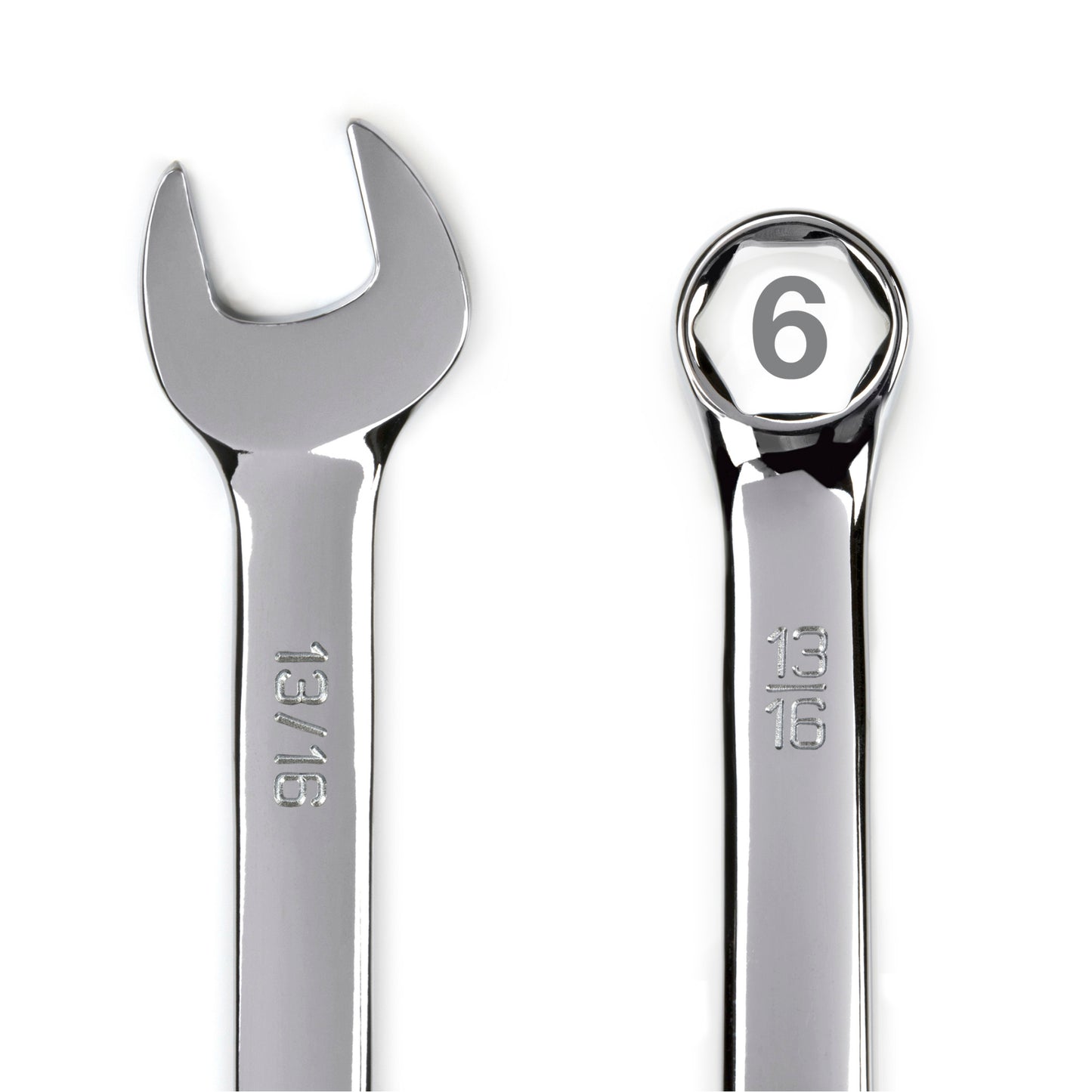 13-Peice SAE 6-Point Combination Wrench Set