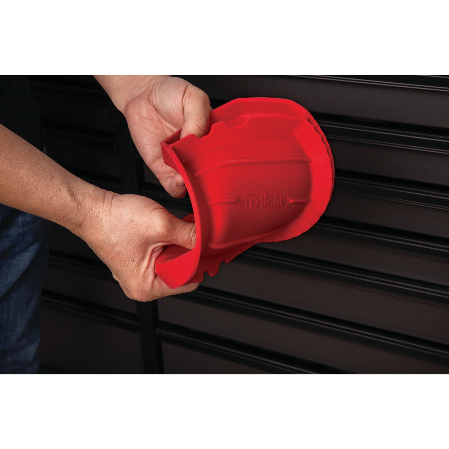 Small 10.6 x 5.3-inch Silicone Tool and Hobby Tray