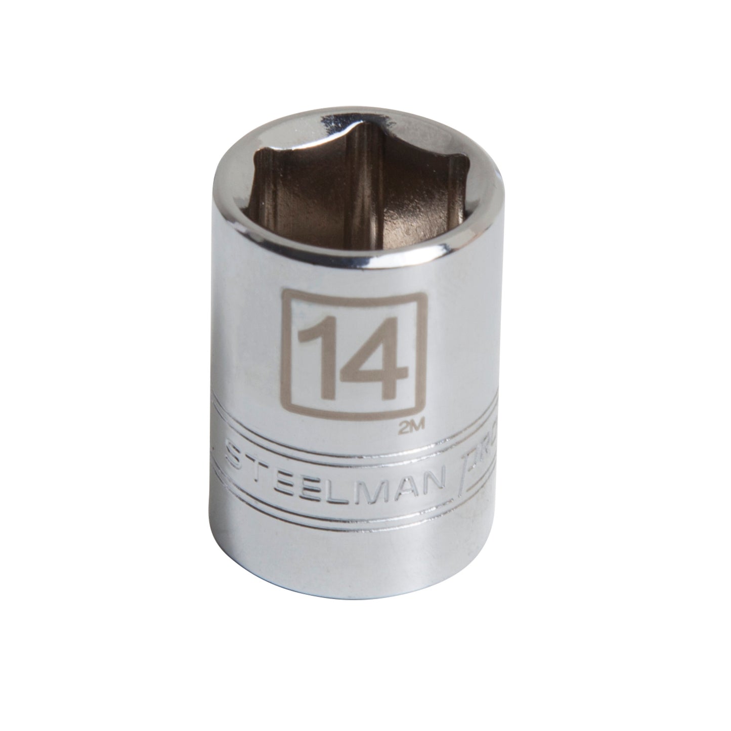 3/8-inch Drive by 14mm 6-Point Shallow Socket