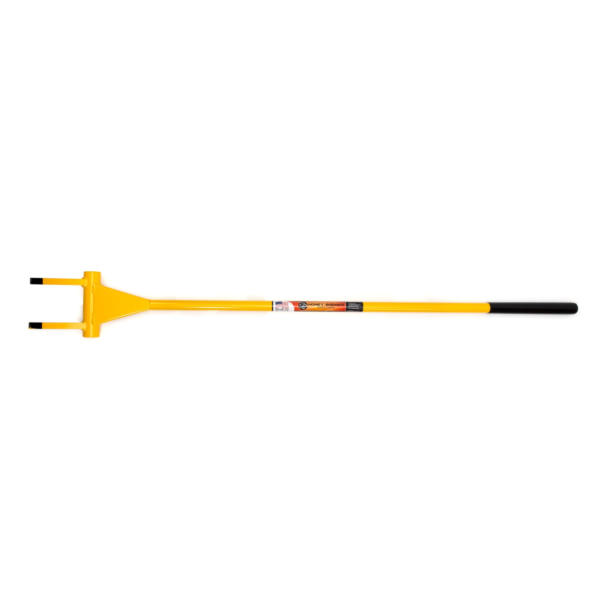 Honey Badger 2-Tine Honey Badger Demo Fork With 56-Inch Handle