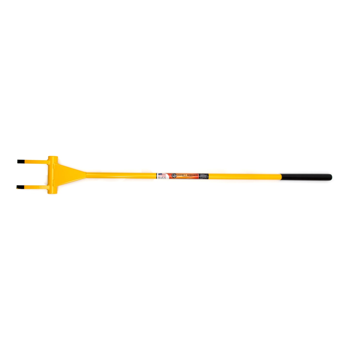 2-Tine Honey Badger Demo Fork with 56-Inch Handle