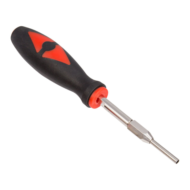 STEELMAN 3.25mm x 20.00mm Tube Tip Automotive Terminal Tool designed to separate wires from their terminal blocks without causing damage to either