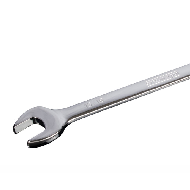15/16-Inch SAE Combination Wrench with 6-Point Box End