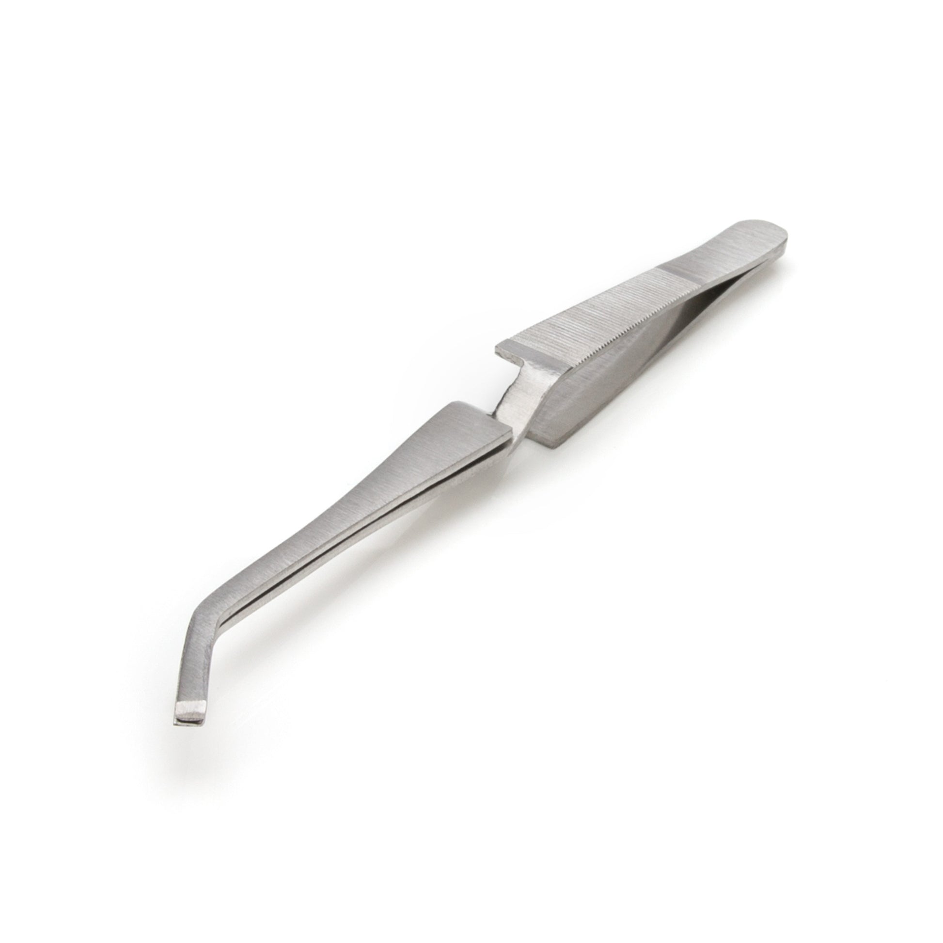 Steelman 05604 6-Inch Slide-Locking Straight Rounded Tip Tweezers
