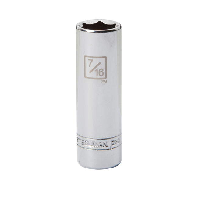 1/4-Inch Drive 7/16-Inch 6-Point Deep Socket