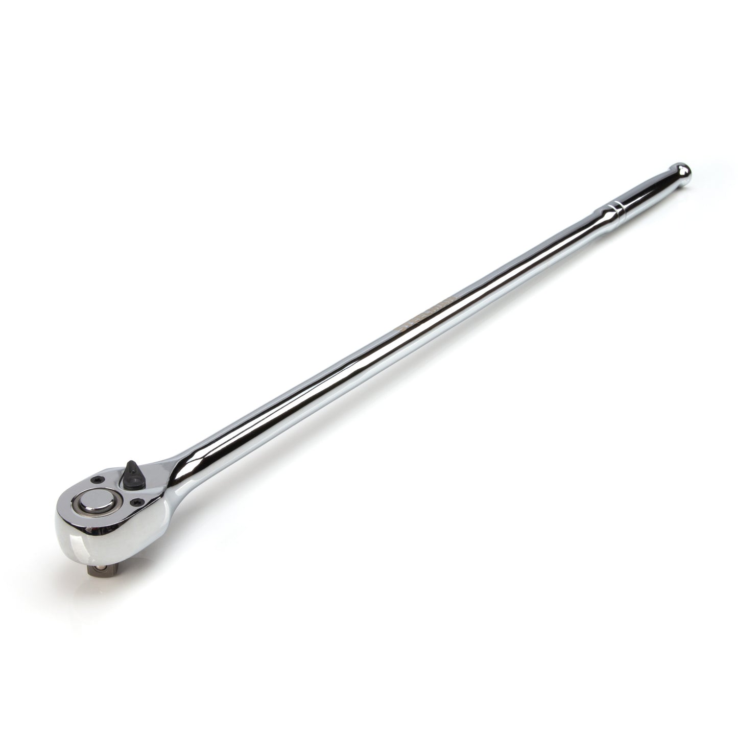 1/2-Inch Drive 72-Tooth Reversible Quick-Release Ratchet with 24-Inch Long Full Polish Handle