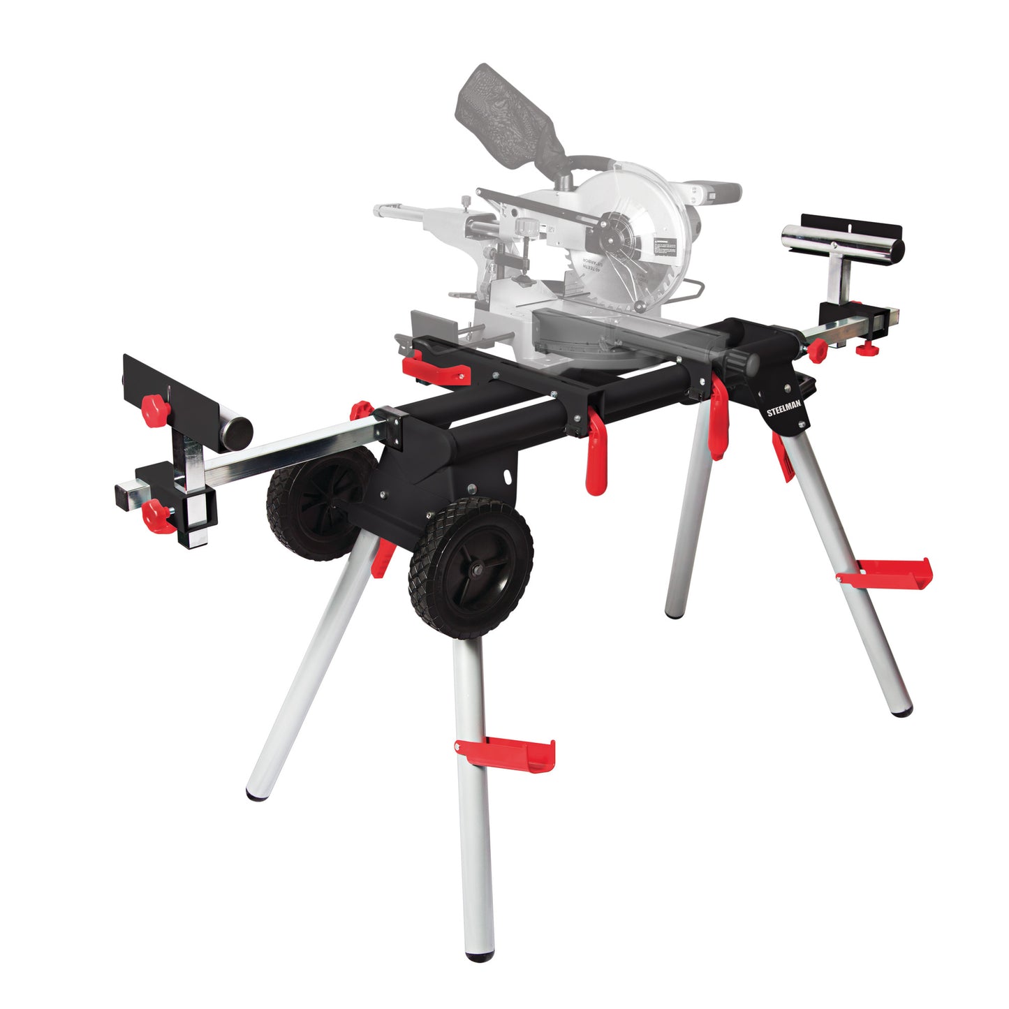 Contractor Miter Saw Stand Workstation with Foldable Legs