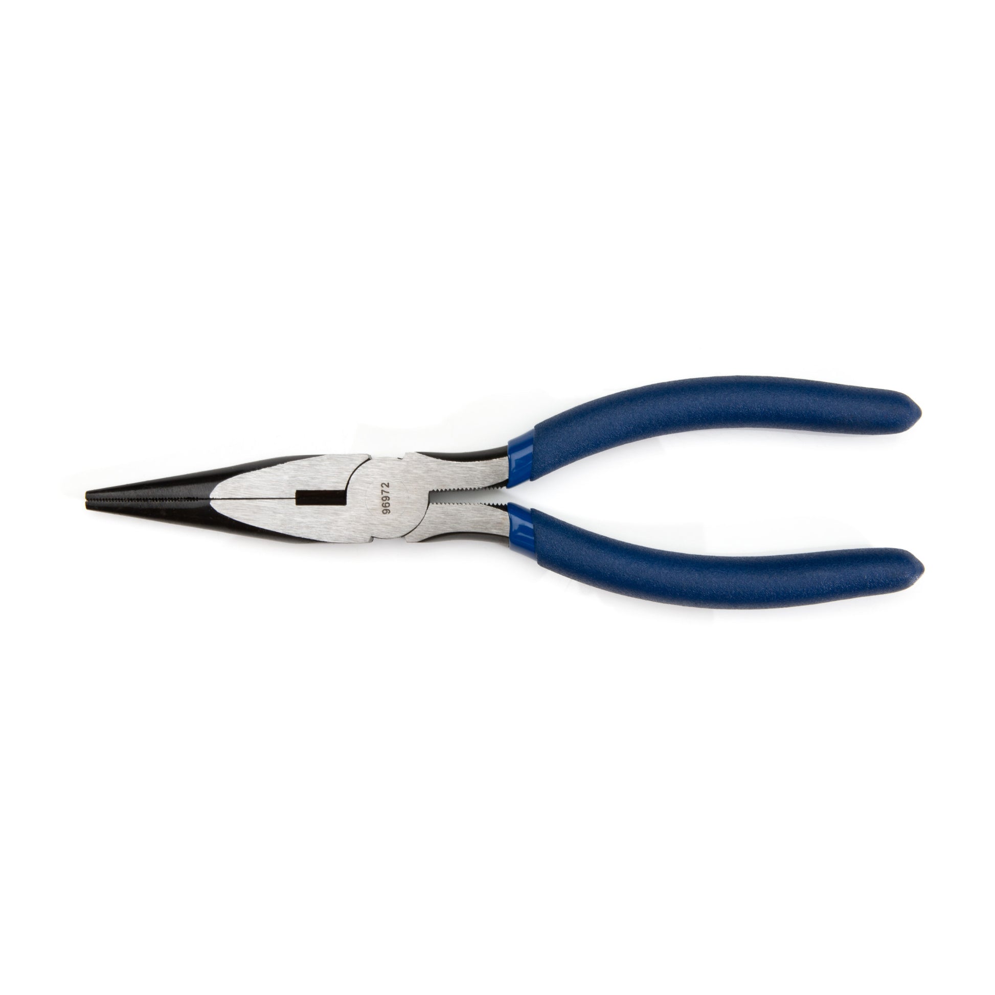 Steelman 8-Inch Long Slip-Joint Pliers with Wire Cutter and Dual Layer Black Grip