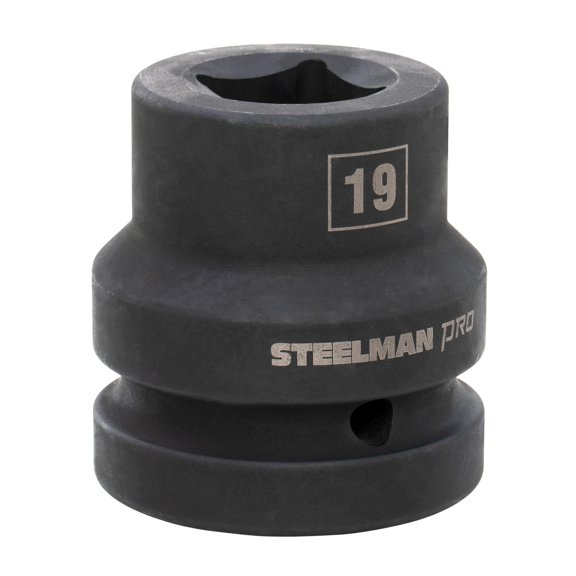 Steelman Pro 1-Inch Drive X 19Mm 4-Point Square Budd Impact Socket